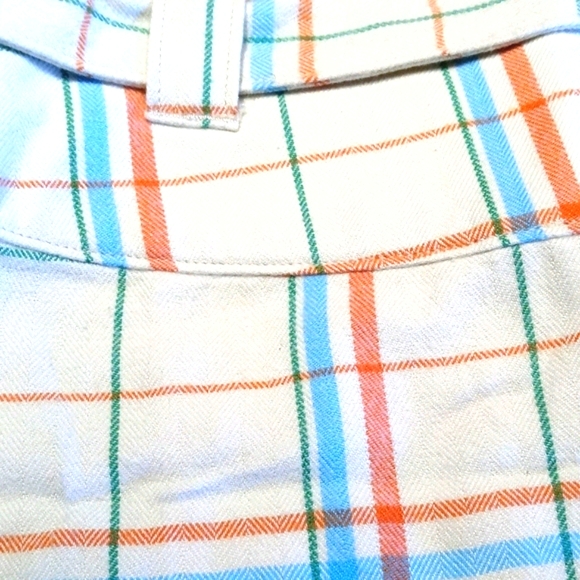 🎉Host Pick🎉Cream Plaid Skirt Size 5 New with Tags - Picture 2 of 7
